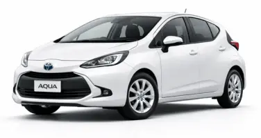 Toyota Aqua rental in Iceland